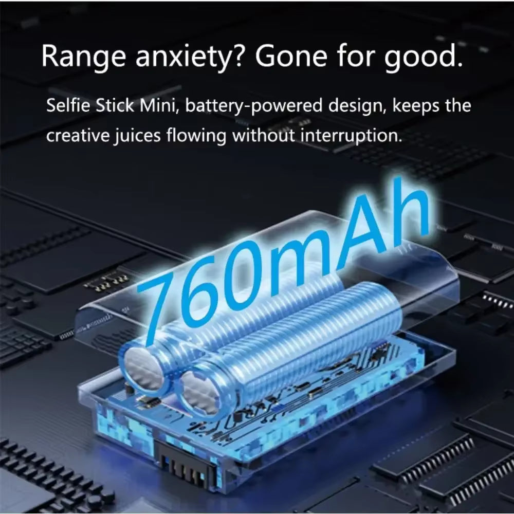 Mobile Phone Mini Selfie Monitor Screen Wireless Magnetic Mount Vlog Phone Rear Camera Selfie Wifi BT Connection for Selfie Live