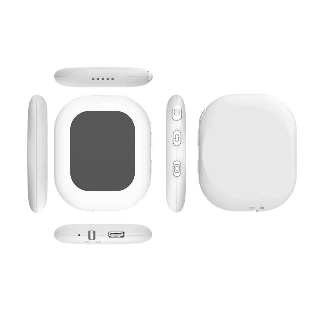 Mobile Phone Mini Selfie Monitor Screen Wireless Magnetic Mount Vlog Phone Rear Camera Selfie Wifi BT Connection for Selfie Live
