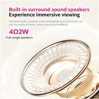 Mini Projector Y2S. High Definition Projector, Home Projector, Office Projector. Convenient to Carry without Taking up Space.